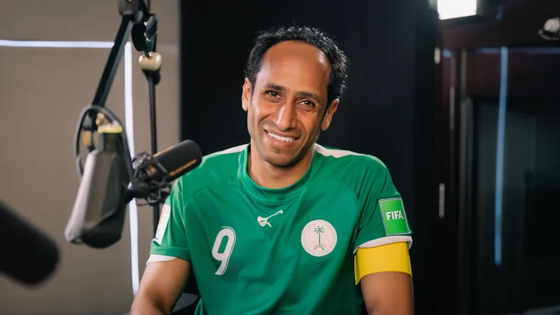 Sami Al-Jaber im FIFA-Podcast: „Es war ein Traum“ — Football World Sami Al-Jaber im Trikot Saudi-Arabiens beim Jubel nach einem Tor im WM-Spiel 1994 gegen Marokko — latest news and analysis.