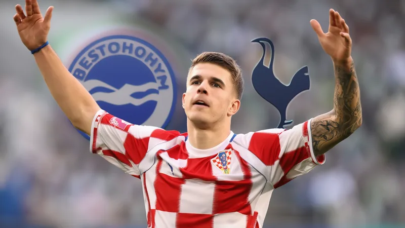 Brighton einigt sich mit Tottenham über Luka Vuskovic — Football Luka Vuskovic im kroatischen Nationaltrikot bei der Weltmeisterschaft in Katar, im Hintergrund ein Fußballstadion. — latest news and analysis.