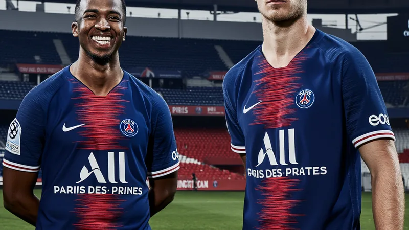 Fabián Ruiz und William Pacho in PSG-Trikots auf dem Trainingsplatz, im Hintergrund das Parc des Princes Stadion — latest news and analysis.