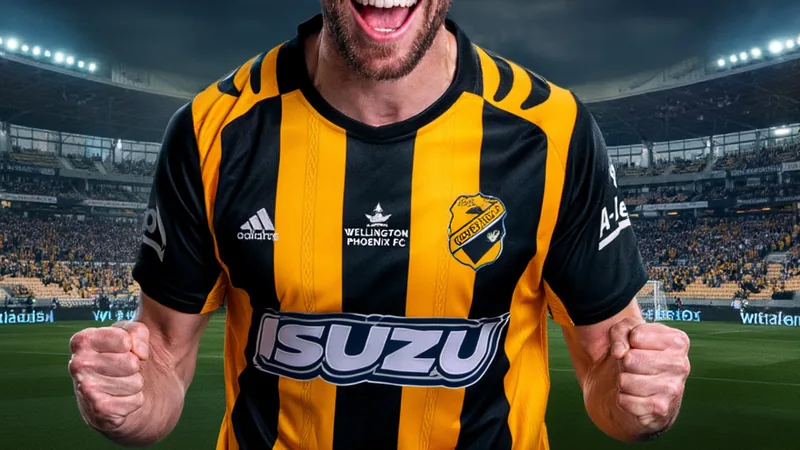 Tim Payne ficha por Olimpia de Paraguay — Football World Cup News Tim Payne, defensor neozelandés, posa con la camiseta del Wellington Phoenix en el estadio Westpac de Auckland durante un partido de la A-League