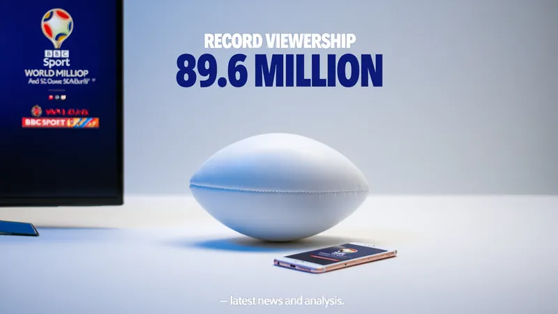 Gracias por hacer de este un Mundial inolvidable en la BBC — Football Estudio de televisión de la BBC con pantallas mostrando partidos del Mundial y el logo de BBC Sport — latest news and analysis.