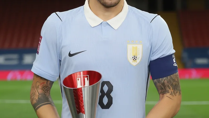 Fede Valverde élu Homme du Match Uruguay-Arabie Saoudite — Football Federico Valverde, milieu de terrain uruguayen, célébrant après le match Uruguay-Arabie Saoudite à Rostov-sur-le-Don — latest news and analysis.