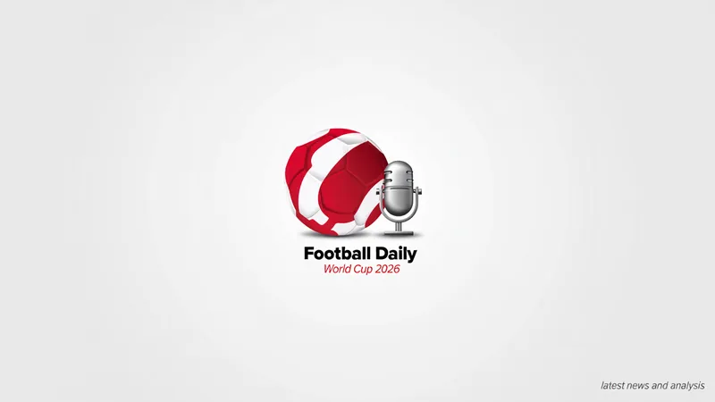 Quiz Football Daily : revivez le choc Angleterre-Croatie de 2018 Un terrain de football avec des maillots anglais et croates, un ballon au centre, et un tableau de score indiquant Angleterre 1-2 Croatie
