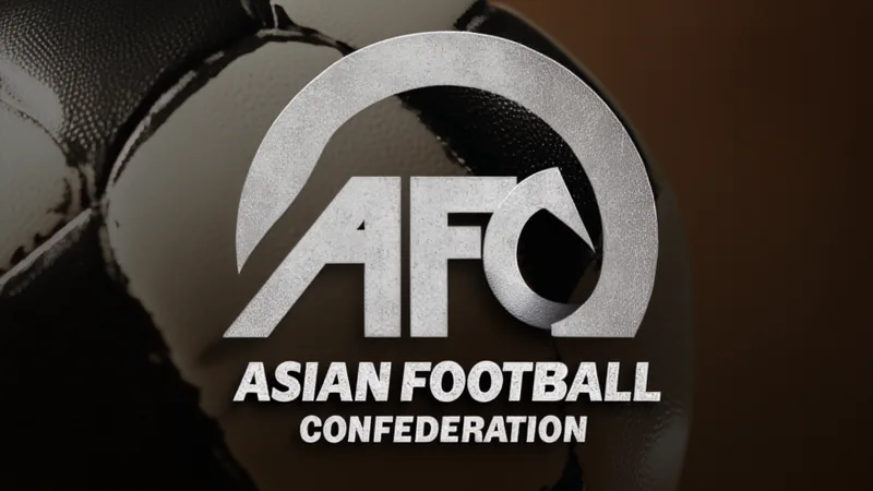Le siège de la FIFA à Zurich avec le drapeau de l'AFC en arrière-plan, symbolisant la confrontation entre les deux instances.