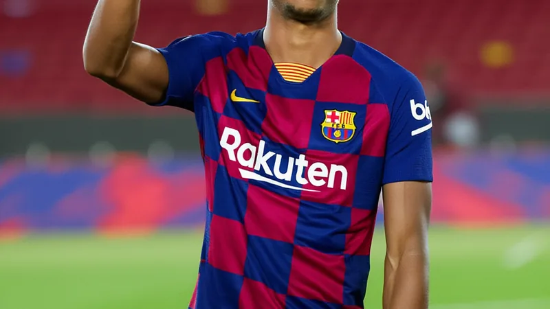 Rashford quitte le Barça — Football World Cup News Marcus Rashford en tenue du FC Barcelone saluant les supporters au Camp Nou lors de son dernier match avec le club catalan.