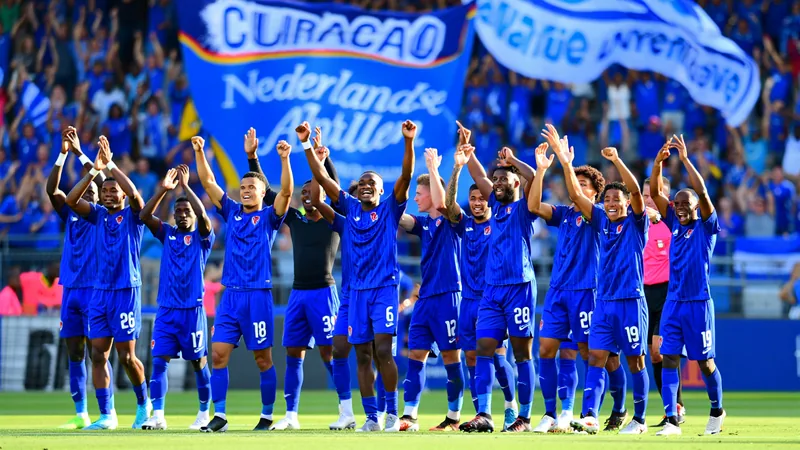 Curaçao, menor que a Ilha de Man e com forte influência holandesa, faz história na Copa