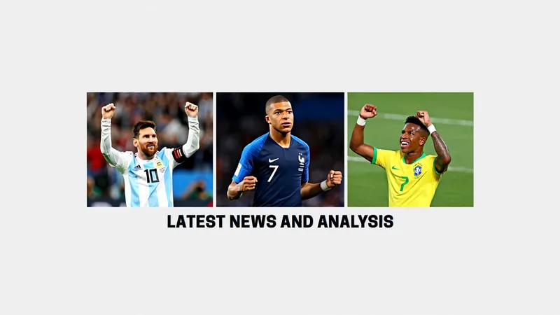 Messi, Mbappé e Vinicius Jr: os melhores gols da primeira rodada da Lionel Messi comemorando um gol com a camisa da Argentina, ao lado de Kylian Mbappé e Vinicius Jr em campo iluminado — latest news and analysis.