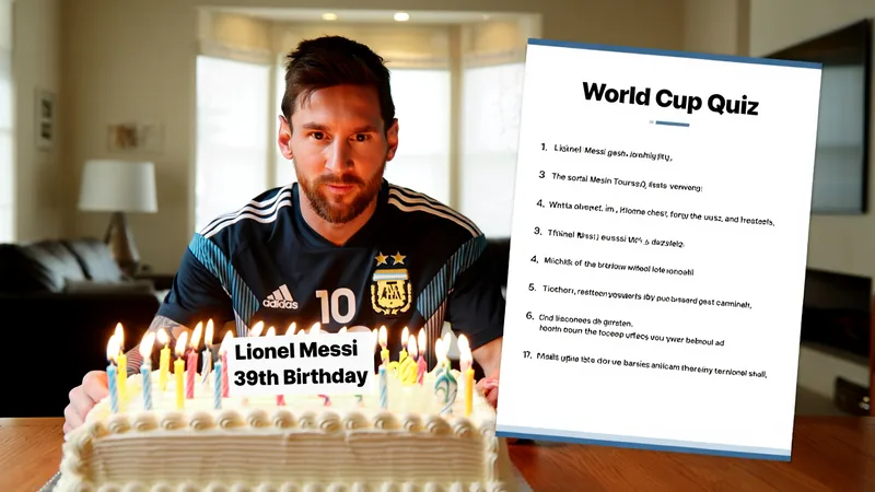 Quiz: Quanto você conhece Messi em Copas do Mundo?