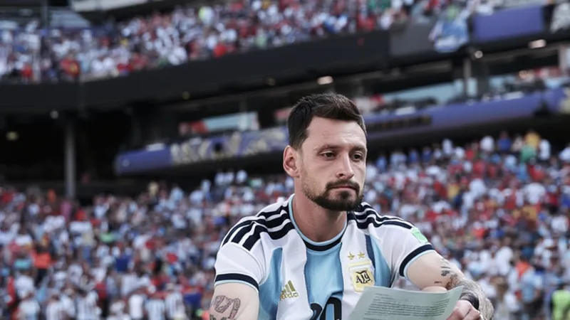 A carta de Messi: 'A dor é imensa, mas escolho o orgulho de ser A carta de Messi: 'A dor é imensa, mas escolho o orgulho de ser argentino'