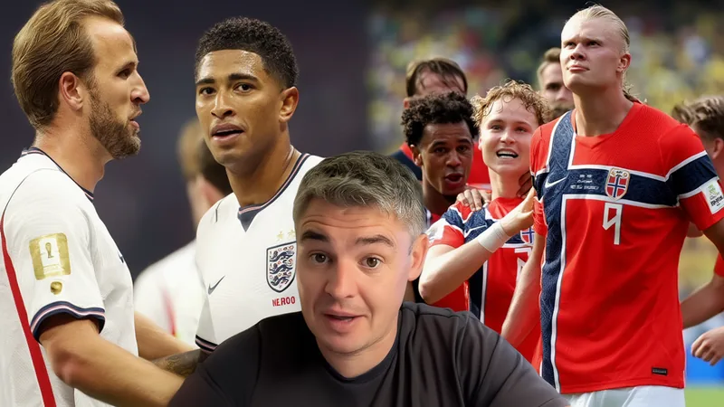 Inglaterra x Noruega: favoritismo inglês não garante vaga nas quartas Jogadores da Inglaterra e Noruega em campo durante jogo de futebol, com calor intenso e bandeiras ao fundo — latest news and analysis.