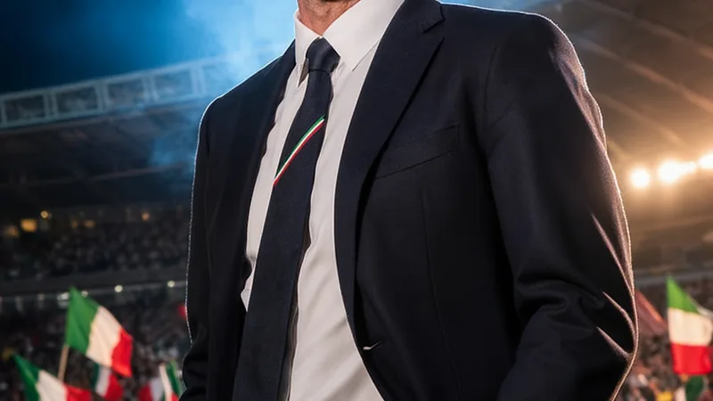 Paolo Maldini é o novo diretor técnico da Seleção Italiana — Football Paolo Maldini, vestindo terno e gravata, apertando a mão de Giovanni Malagò em uma sala de reuniões com bandeiras da Itália ao fundo