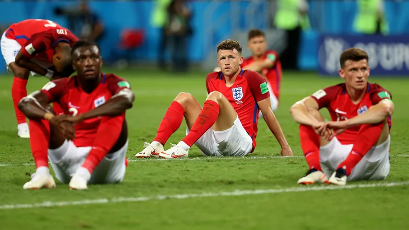 Sonho da Inglaterra acaba: reação à derrota na semifinal da Copa Sonho da Inglaterra acaba: reação à derrota na semifinal da Copa